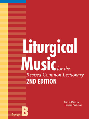 cover image of Liturgical Music for the Revised Common Lectionary, Year B